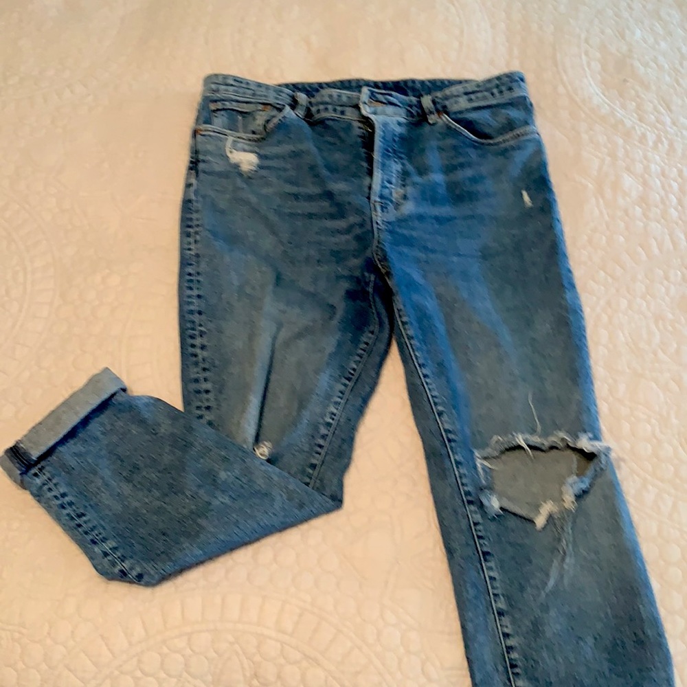 H&M &Denim mom jeans size 14
